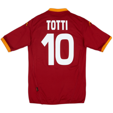 2002-03 Roma Home Shirt Totti #10 - 6/10 - (L)