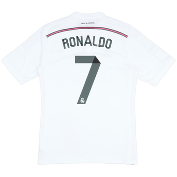 2014-15 Real Madrid Home Shirt Ronaldo #7 - 7/10 - (L)