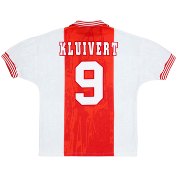 1996-97 Ajax Home Shirt Kluivert #9 - 8/10 - (XL)