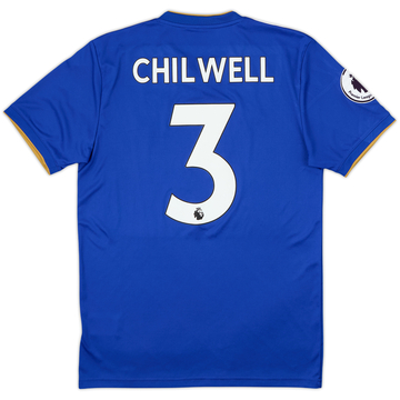 2018-19 Leicester Home Shirt Chilwell #3 - 9/10 - (S)
