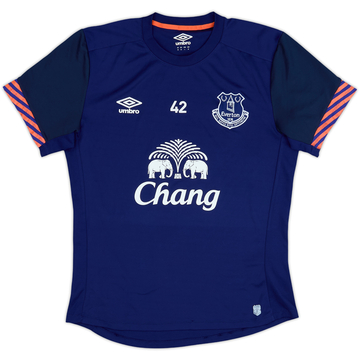 2015-16 Everton Player Issue Umbro Training Shirt #42 - 8/10 - (M)