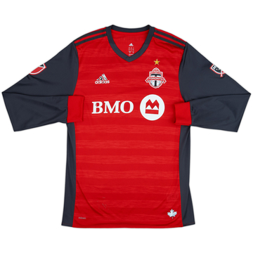 2018 Toronto FC Authentic Home L/S Shirt - 5/10 - (L)