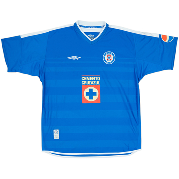 2002-03 Cruz Azul Home Shirt - 5/10 - (L)