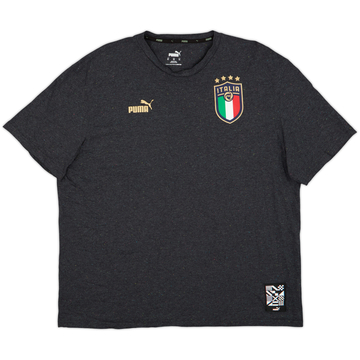 2021-22 Italy Puma Cotton Tee - 8/10 - (XL)
