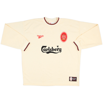 1996-97 Liverpool Away L/S Shirt - 10/10 - (XL)