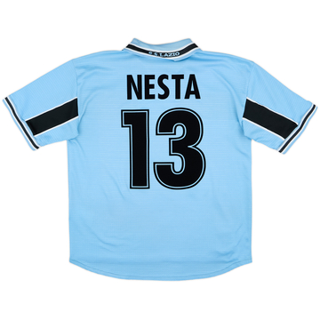 1998-00 Lazio Home Shirt Nesta #13 - 7/10 - (XL)