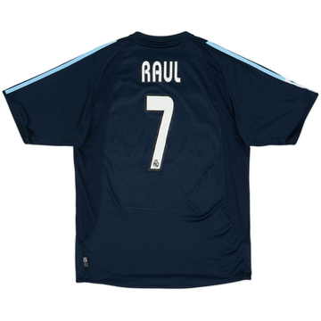 2003-04 Real Madrid Away Shirt Raul #7 - 6/10 - (M)