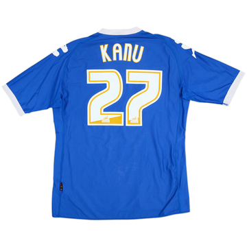 2010-11 Portsmouth Home Shirt Kanu #27 - 5/10 - (L)