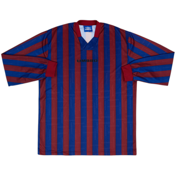 1990s Umbro Template L/S Shirt - 9/10 - (XL)