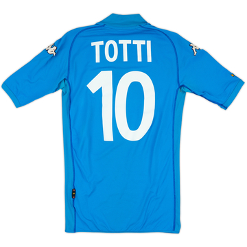 2002 Italy Home Shirt Totti #10 - 6/10 - (S)
