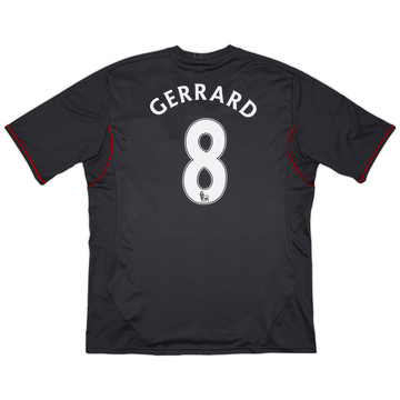 2011-12 Liverpool Away Shirt Gerrard #8VS