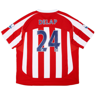 2009-10 Stoke City Home Shirt Delap #24 - 8/10 - (XXL)
