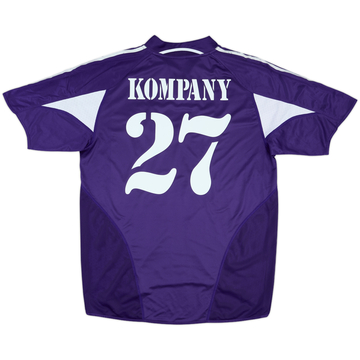 2004-05 Anderlecht Away Shirt Kompany #27 - 5/10 - (M)