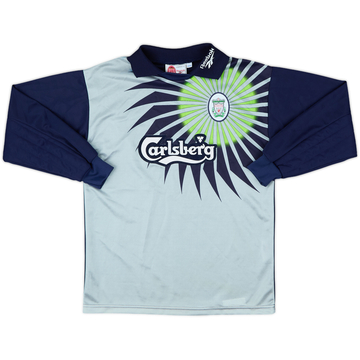 1997-98 Liverpool GK Shirt - 6/10 - (XL.Boys)