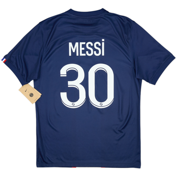 2022-23 Paris Saint-Germain Home Shirt Messi #30 (M)