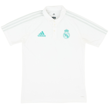 2017-18 Real Madrid adidas Polo Shirt - 8/10 - (S)