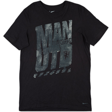 2012-13 Manchester United Nike Graphic Tee - 8/10 - (L)