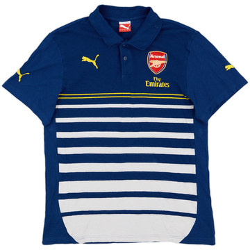 2014-15 Arsenal Puma Polo Shirt - 8/10 - (L)