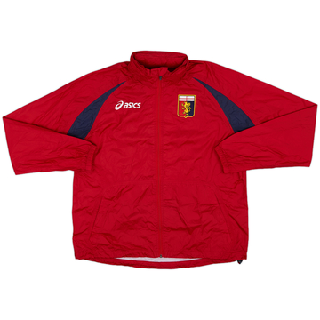 2008-09 Genoa Asics Hooded Rain Jacket - 7/10 - (XL)