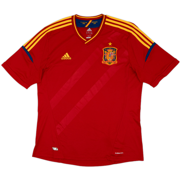 2011-12 Spain Home Shirt - 8/10 - (XL)