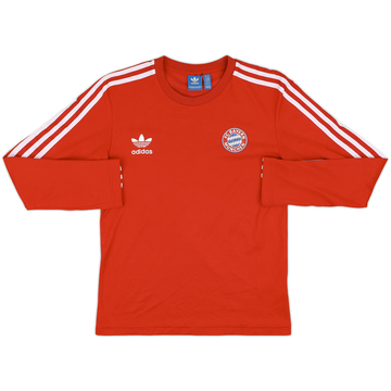 2016-17 Bayern Munich adidas Originals Cotton L/S Tee - 6/10 - (S)