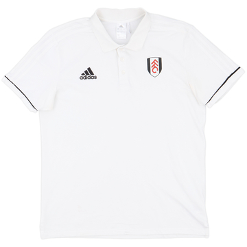 2017-18 Fulham adidas Polo Shirt - 9/10 - (XL)