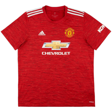 2020-21 Manchester United Home Shirt - 5/10 - (XL)