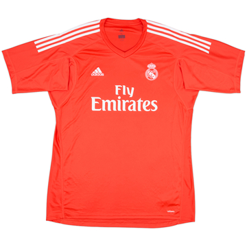 2017-18 Real Madrid GK S/S Shirt - 10/10 - (XL)