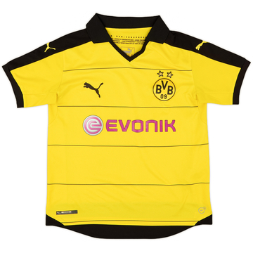 2015-16 Borussia Dortmund Home Shirt - 8/10 - (L.Boys)