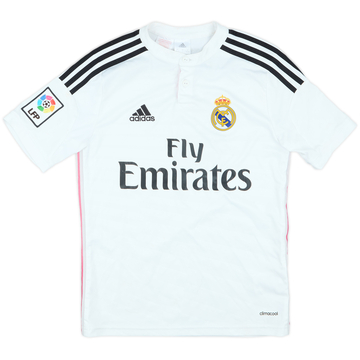 2014-15 Real Madrid Home Shirt - 6/10 - (L.Boys)