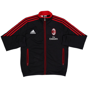 2012-13 AC Milan adidas Track Jacket - 8/10 - (L.Boys)