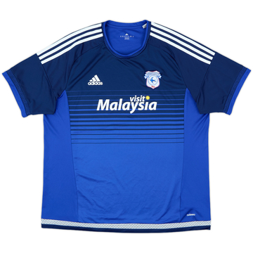 2015-16 Cardiff Home Shirt - 8/10 - (XXL)