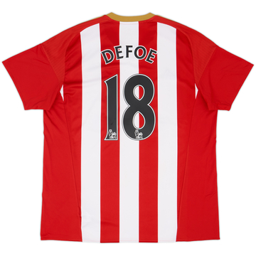 2016-17 Sunderland Home Shirt Defoe #18 - 6/10 - (XL)