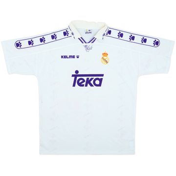 1994-96 Real Madrid Home Shirt - 6/10 - (XL)