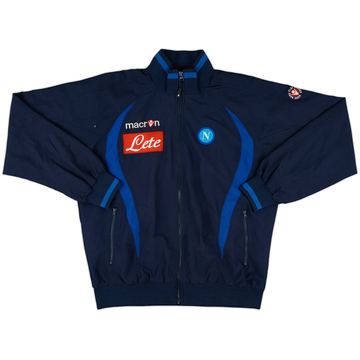 2009-10 Napoli Macron Track Jacket - 8/10 - (L)