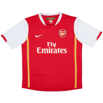 2006-08 Arsenal Home Shirt - 8/10 - (XL.Boys)