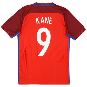 2016-17 England Authentic Away Shirt Kane #9 - 9/10 - (M)