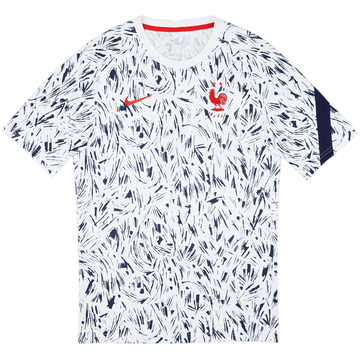 2020-21 France Nike Training Shirt - 8/10 - (S)