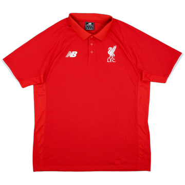 2015-16 Liverpool New Balance Polo Shirt - 9/10 - (XL)