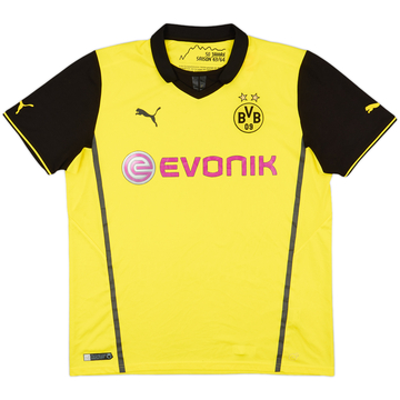 2013-14 Dortmund CL Home Shirt - 8/10 - (XL)