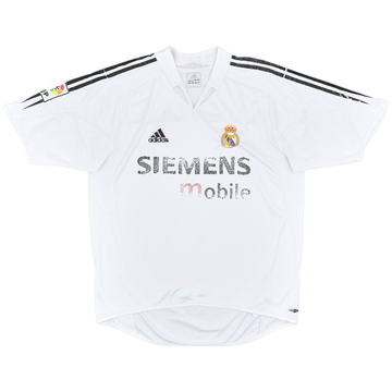 2004-05 Real Madrid Home Shirt - 5/10 - (M)