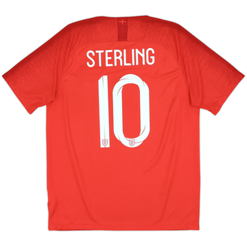 2018-19 England Away Shirt Sterling #10 - 10/10 - (L)