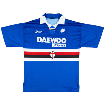 1998-99 Sampdoria Match Issue Home Shirt #13