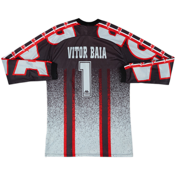 1996-97 Barcelona Basic GK Shirt Vitor Baia #1 - 9/10 - (S)