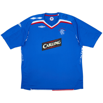 2007-08 Rangers Home Shirt - 8/10 - (3XL)