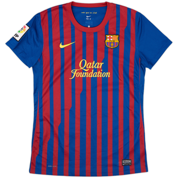 2011-12 Barcelona Home Shirt - 9/10 - (Women's S)