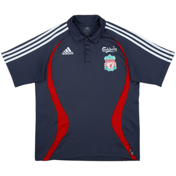 2006-07 Liverpool adidas Polo Shirt - 8/10 - (L)