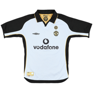 2001-02 Manchester United Centenary Away/Third Shirt - 5/10 - (S.Boys)