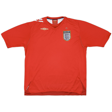 2006-08 England Away Shirt - 5/10 - (XXL)