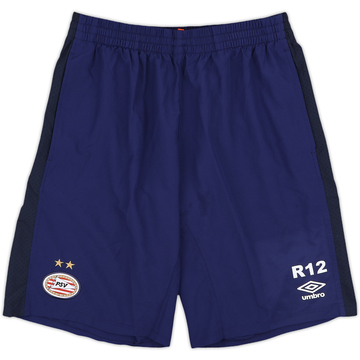 2017-18 PSV Eindhoven Umbro Reserve Player Issue Training Shorts #12 - 9/10 - (L)